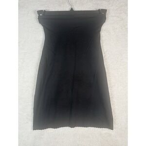 Assets Red Hot Label By Spanx Shaping Slimming Slip Skirt Size L Large Black‎